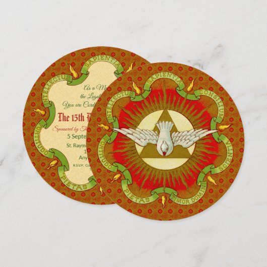 Gaven van de Heilige Geest (BK 026) Kaart (Voorkant / Achterkant)