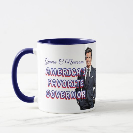 Gavin C Newsom | De favoriete gouverneur van Ameri Mok (Links)