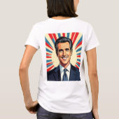 Gavin C Newsom | De favoriete gouverneur van Ameri T-shirt (Achterkant)