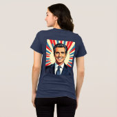 Gavin C Newsom | De favoriete gouverneur van Ameri Tri-Blend Shirt (Achterkant volledig)