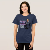 Gavin C Newsom | De favoriete gouverneur van Ameri Tri-Blend Shirt (Voorkant volledig)