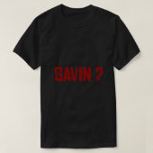Gavin Funny RDR2 Grafisch Classic T-Shirt (Design voorkant)