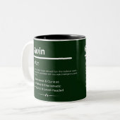 Gavin Gepersonaliseerde Naam Tweekleurige Koffiemok (Voorkant links)