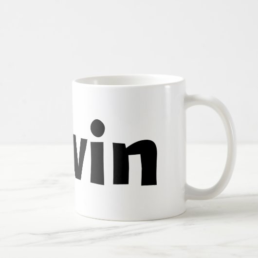 Gavin Koffiemok (Rechts)