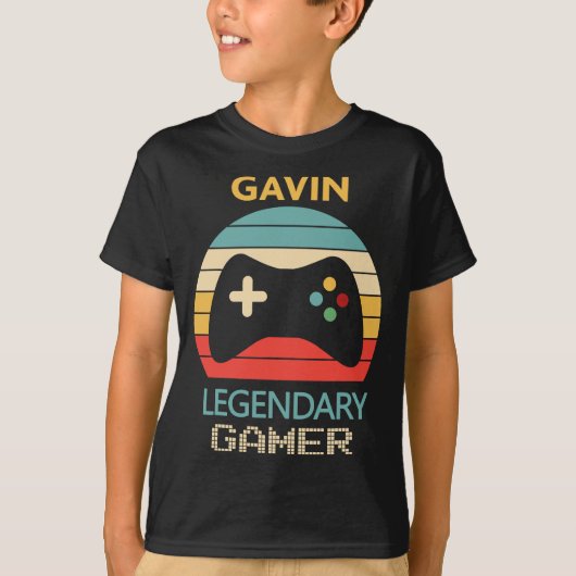 Gavin Name Gift - Gepersonaliseerde legendarische  T-shirt (Voorkant)