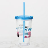 Gavin Newsom 2028 Acryl Drinkbeker (Rechts)