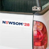 Gavin Newsom 2028 Bumpersticker (Op Truck)