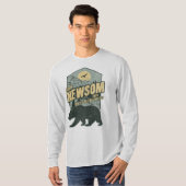 Gavin Newsom 2028 Resist Protect Defend T-shirt (Voorkant volledig)