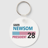 Gavin Newsom 2028 Sleutelhanger (Voorkant)