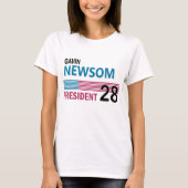 Gavin Newsom 2028 T-shirt (Voorkant)