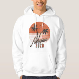 Gavin Newsom 2028 Voor President Palmboom Zonsonde Hoodie