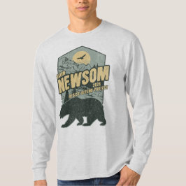 Gavin Newsom 2028 Weersta Bescherm Verdedig T-shirt