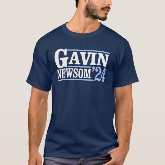Gavin Newsom '24 T-shirt (Voorkant)