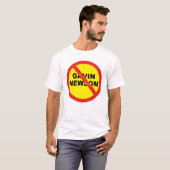 Gavin Newsom Anti T-shirt (Voorkant volledig)