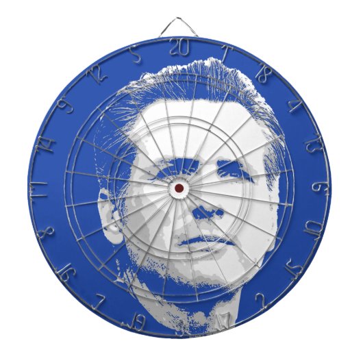 GAVIN NEWSOM DARTBORD (Voorkant)