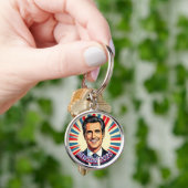 Gavin Newsom | De favoriete gouverneur van Califor Sleutelhanger (Hand)