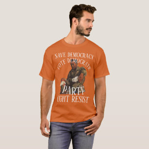 GAVIN NEWSOM DHS CBP ICE TSA DEMOCRATISCHE PARTIJ T-SHIRT