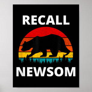 Gavin Newsom, Gouverneur Newsom, Beer & S Poster