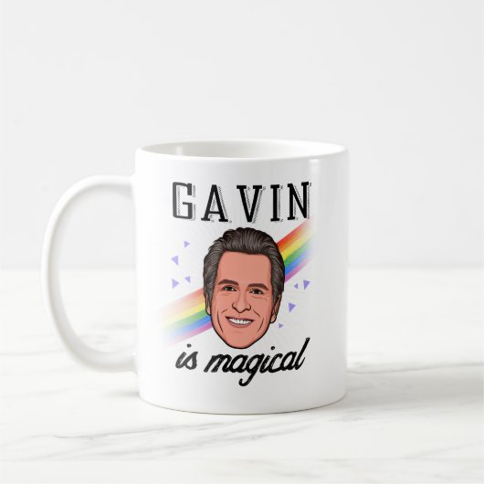 Gavin Newsom is magisch Koffiemok (Links)