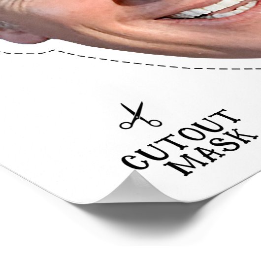 Gavin Newsom kostuummasker Poster (Hoek)