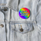 Gavin Newsom POTUS Ronde Button 5,7 Cm (In situ)