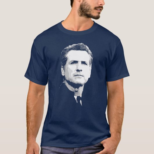 Gavin Newsom T-shirt (Voorkant)