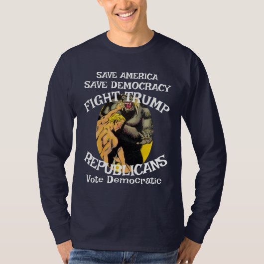 Gavin Newsom Trump T-shirt (Voorkant)