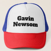 Gavin Newsom (u kunt de woorden wijzigen) Trucker Pet (Voorkant)