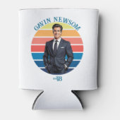Gavin Newsom | Vintage #48 Blikjeskoeler (Voorkant)