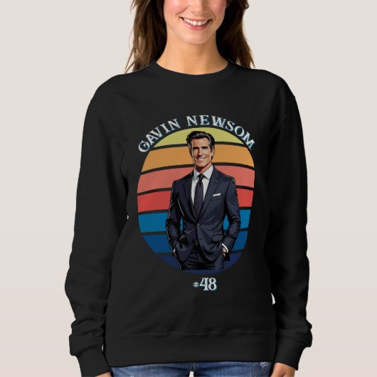 Gavin Newsom | Vintage #48 Trui (Voorkant)