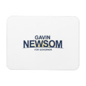 Gavin Newsom voor gouverneur Magneet (Horizontaal)