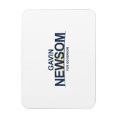 Gavin Newsom voor gouverneur Magneet (Verticaal)