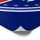Gavin Newsom voor President 2028 Poster (Hoek)