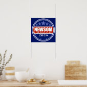 Gavin Newsom voor President 2028 Poster (Keuken)