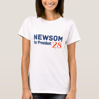 Gavin Newsom voor President 2028 shirt