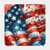 Gavin Newsom voor President Politiek Metalen Ornament (Achterkant)