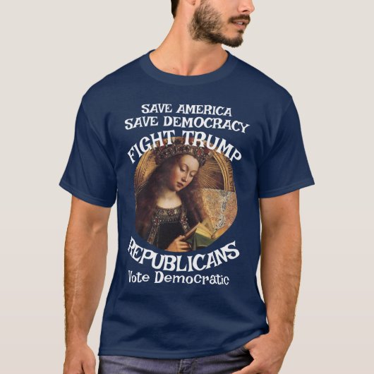 Gavin Newsom voor President POTUS Trump T-shirt (Voorkant)