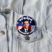 Gavin Newsom voor President Ronde Button 7,6 Cm (In situ)