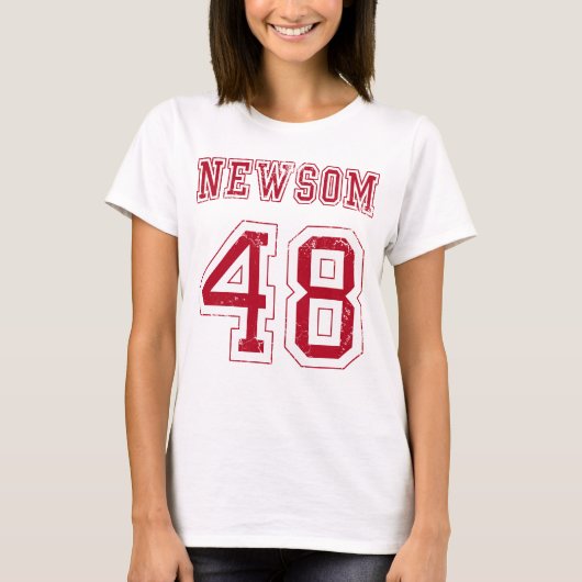 Gavin Newsome 48e President 2028 T-shirt (Voorkant)