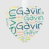 Gavin Ornament (achterkant)