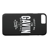 Gavin Persoonlijke naam Birthday Gift Case-Mate iPhone Case (Achterkant (Horizontaal))