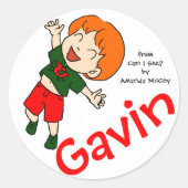 Gavin Sticker (Voorkant)