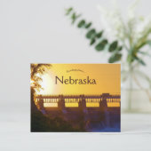 Gavins Point Dam Nebraska Briefkaart (Staand voorkant)