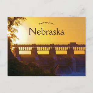 Gavins Point Dam Nebraska Briefkaart
