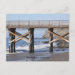 Gaviota Beach California Briefkaart