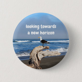 Gaviota frente al mar ronde button 5,7 cm