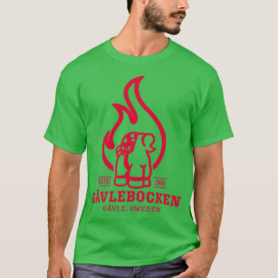 Gavle Goat on Fire (Zweedse Gavlebocken) T-shirt