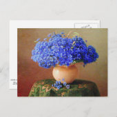 Gavril Kondratenko - Cornbloemen Briefkaart (Voorkant / Achterkant)