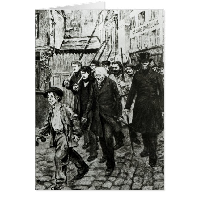 Gavroche Leading a Demonstration (Voorkant)