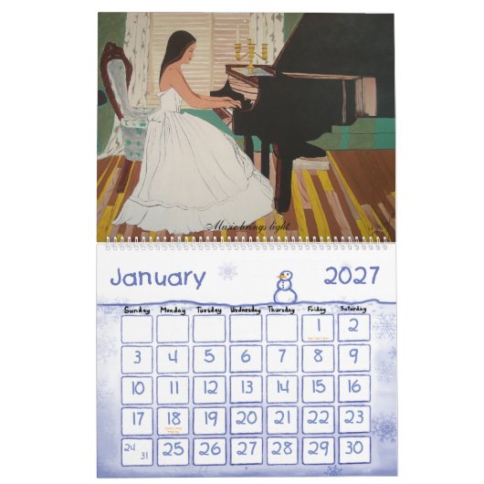 Gawayne's World Collectie Kalender (Jan 2027)